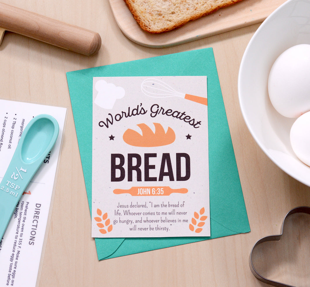 World's Greatest Bread Scripture Tract | FREE Download